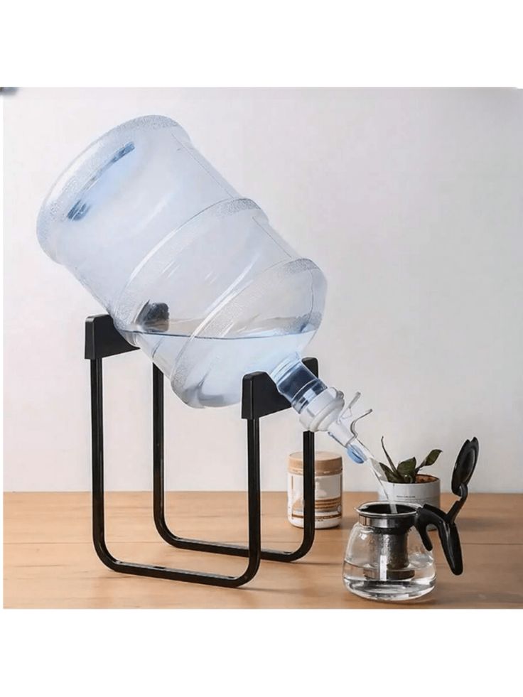 2 Pcs Set (Water Bottle Stand+ Tap) (Without Bottle)